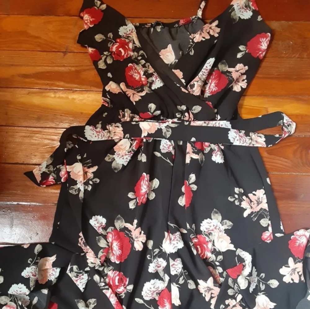 3/$25 floral romper
